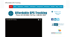 Desktop Screenshot of affordablegpstracking.com